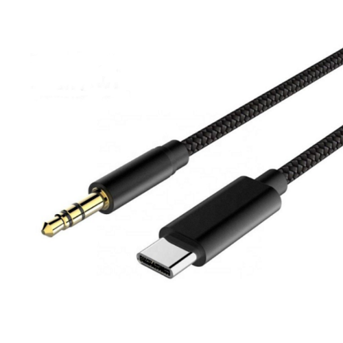 Cable Auxiliar conexión tipo USB C a jack de 3.5 mm-0