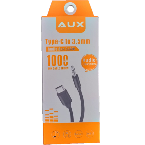 Cable Auxiliar conexión tipo USB C a jack de 3.5 mm-1
