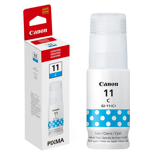 Botella de tinta Canon GI-11 Cyan-1