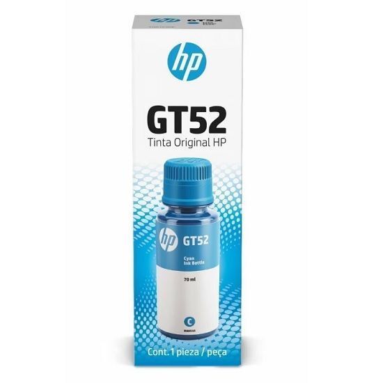 Botella HP GT52 Cyan-2