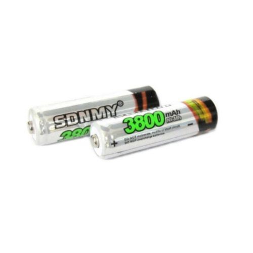 Pack 2 Pilas recargables AAA de 1600mAh-1