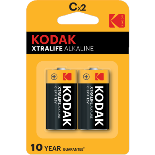 Pack de 2 Pilas Kodak C Alcalina-0