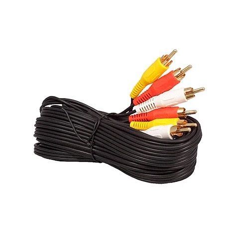 Cable RCA, Audio Video 3x3 de 1.5 mts.-1