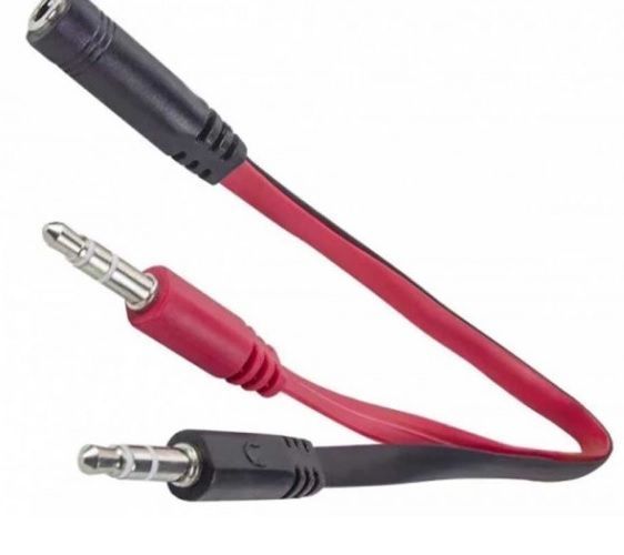 Cable union de audio y micrófono  -1