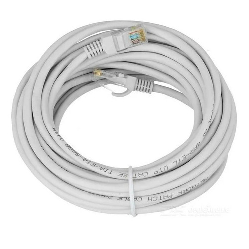 Cable de red, 10 mts. Categoría 6 Gris-0