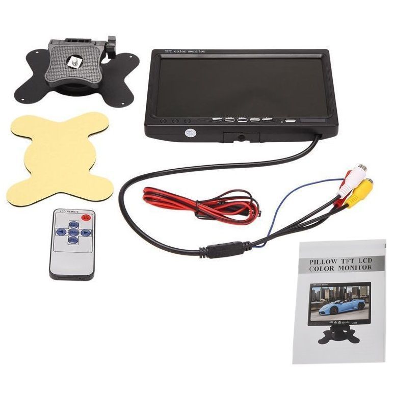 Monitor 7 pulgadas 12-24V para camara Auto/Camion-2