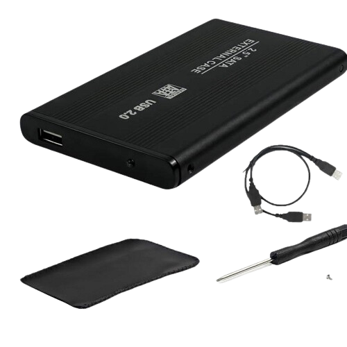 Case cofre para disco duro notebook sata 2.5 USB 2.0-1