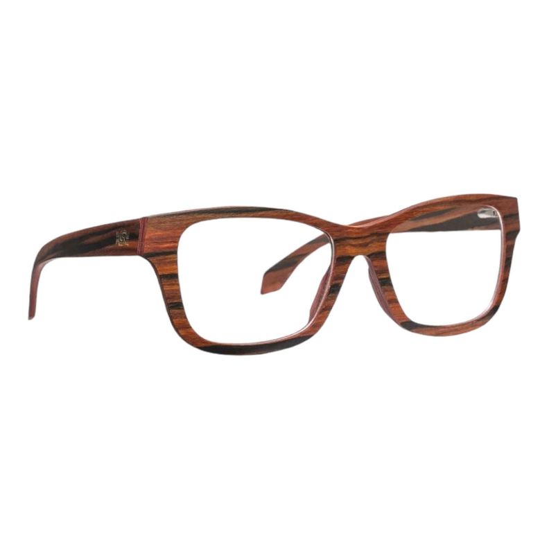 Anteojos de Pantalla Venice Black Brushed Wood-1