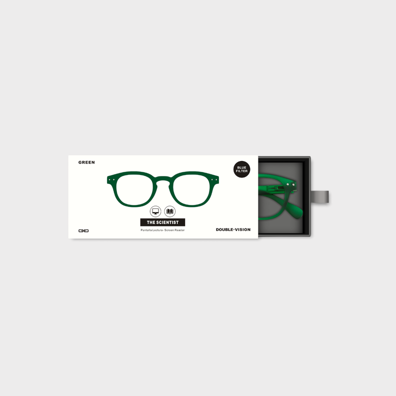 Anteojos para Pantallas con filtro azul The Scientist | Green-3