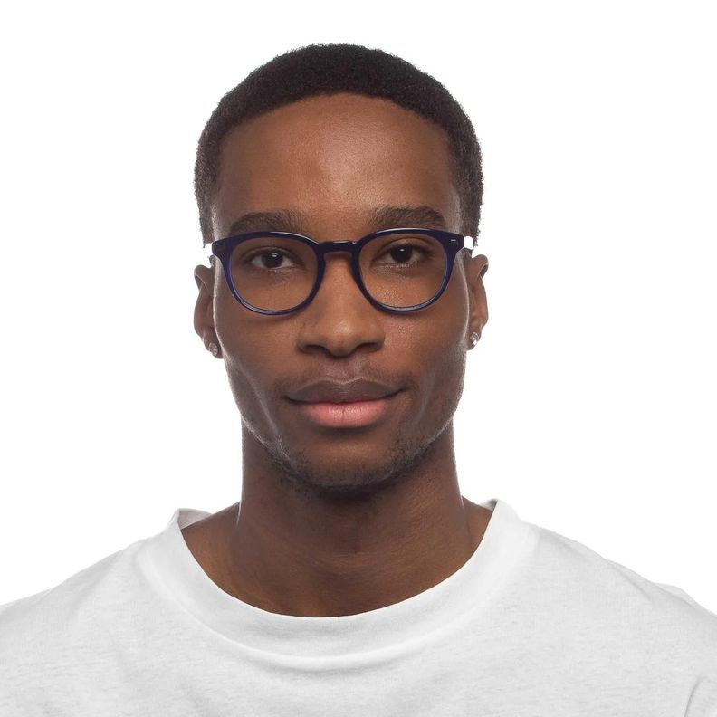 Anteojos Opticos LA PLAY 48 NAVY / CHARCOAL GRANITE-4