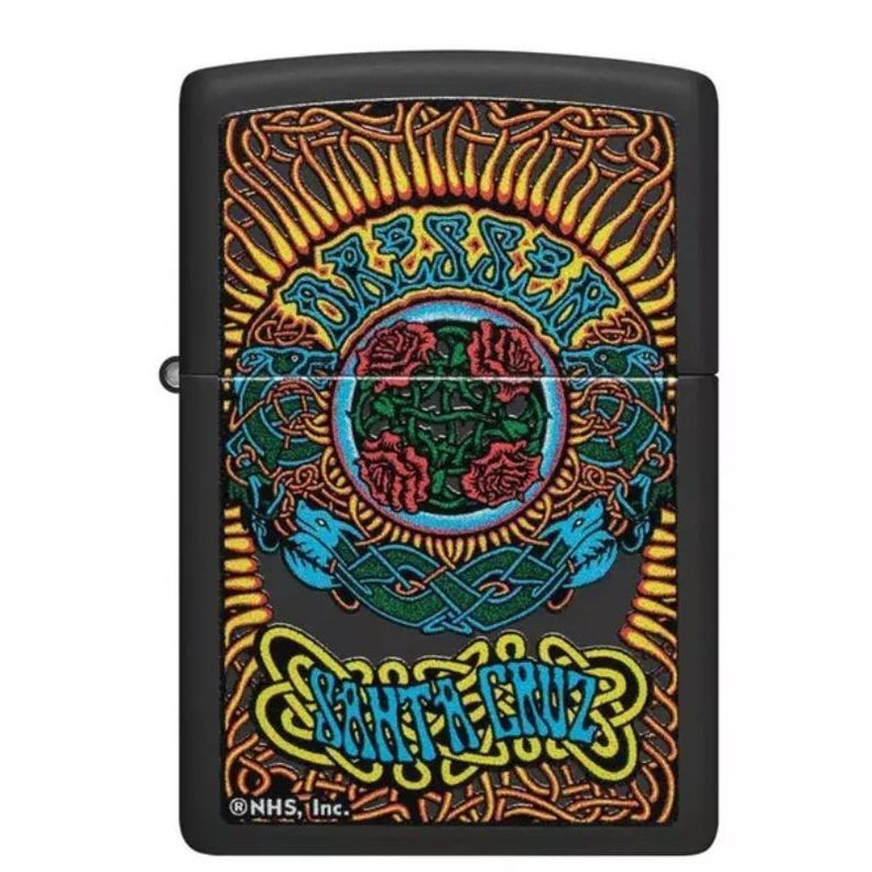 Encendedor Zippo Santa Cruz Negro ZP48742