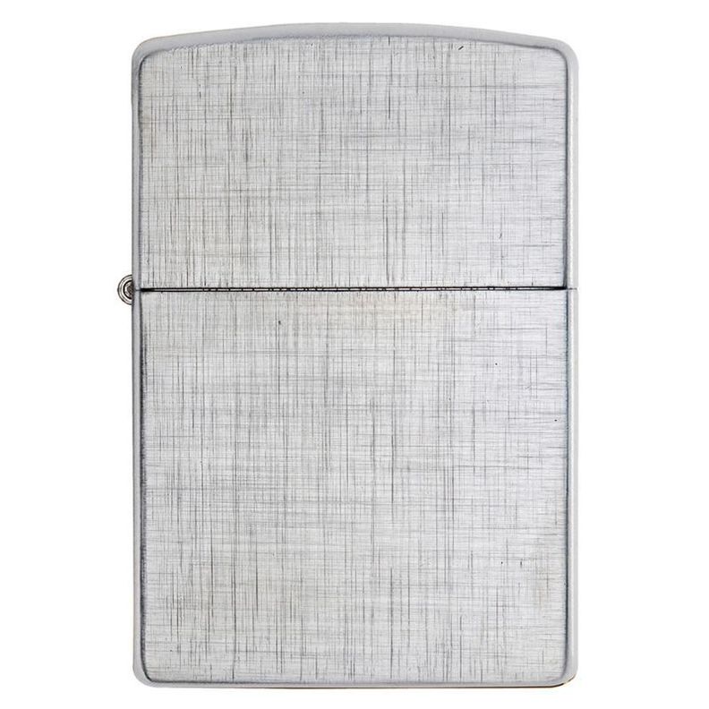 Encendedor Zippo Classic Linen Weave Plateado Zp28181