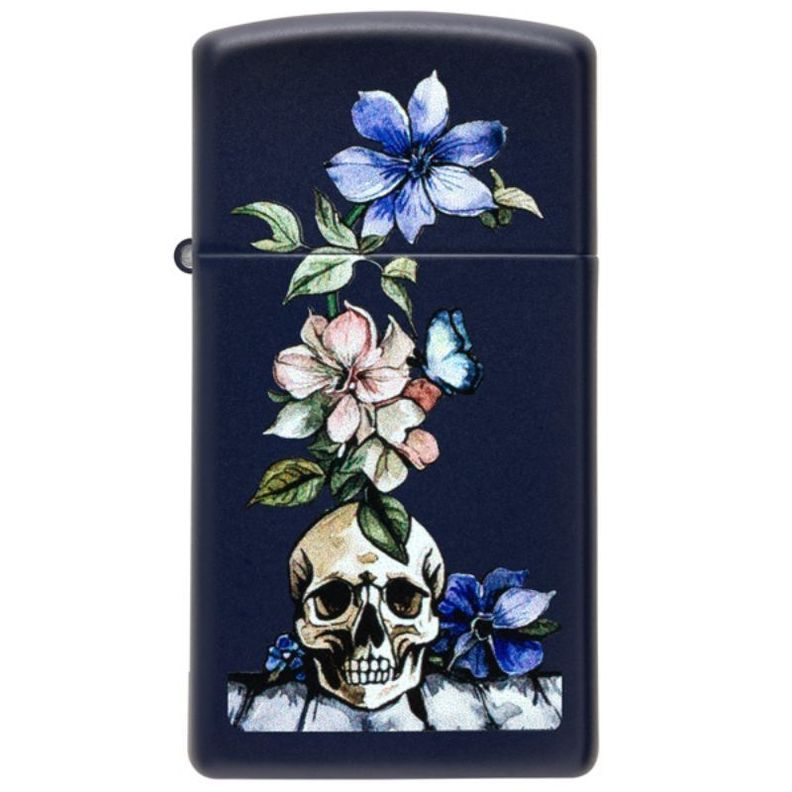 ENCENDEDOR ZIPPO Bone Bouquet Design Slim ZP46813
