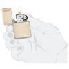 Encendedor Zippo Zp49453zl Flat Sand Logo-3
