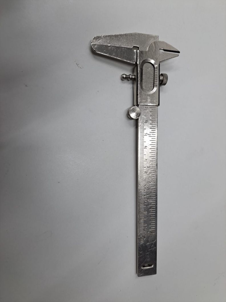 Pie De Metro Calibre Vernier 5 Metal-1