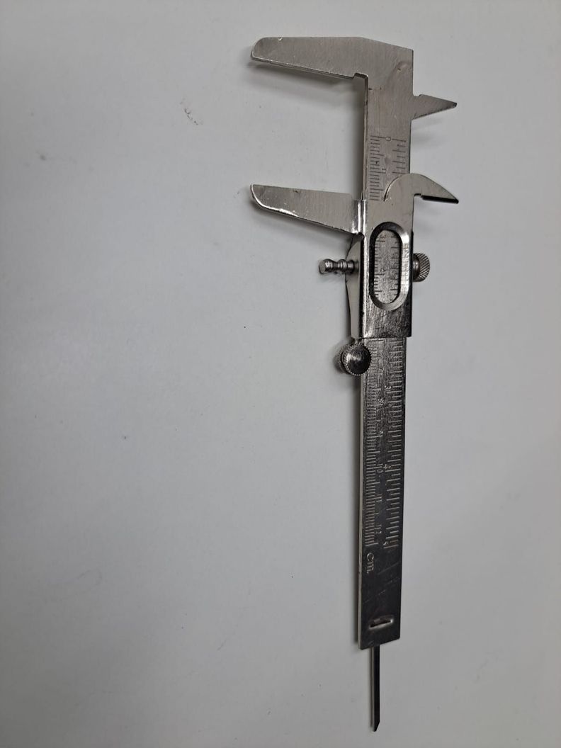 Pie De Metro Calibre Vernier 5 Metal-3