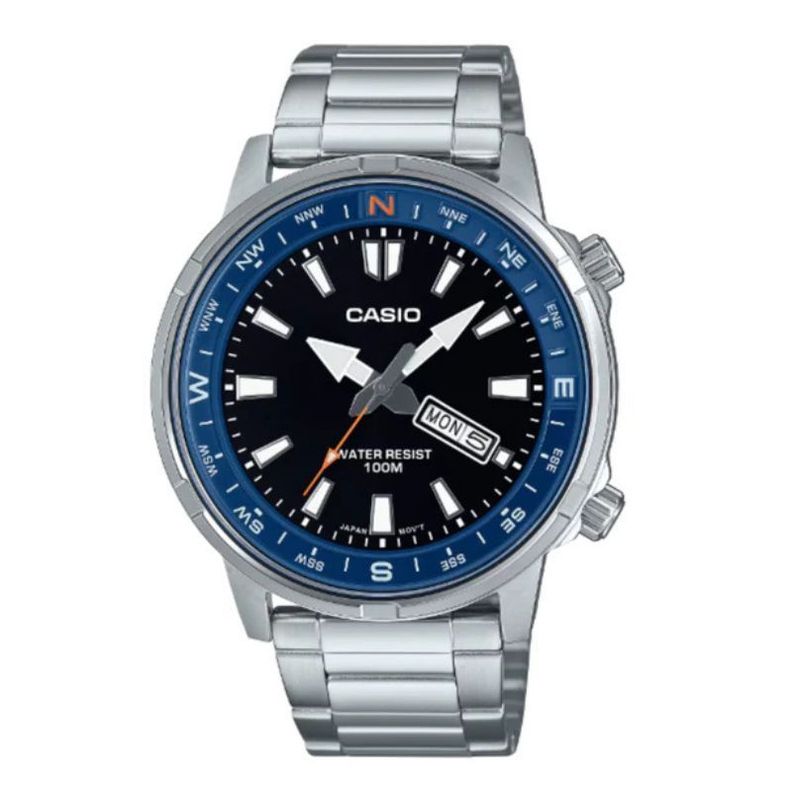 Reloj Casio Hombre MTD-130D-1A2V Compass Ring Casio | Paris.cl