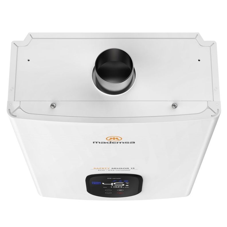 Calefont Gas Licuado 13 Litros Tiro Forzado Sensor 13 Eco-4
