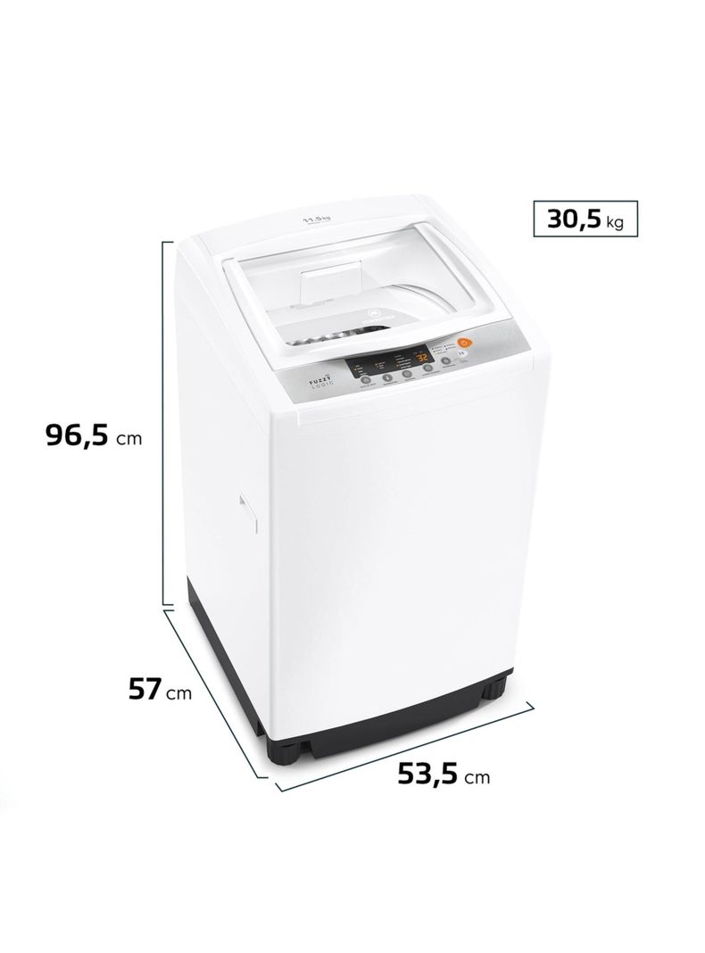 Lavadora Automática 11,5Kg Lavado Diferido Efficace 11,5 BZG-1