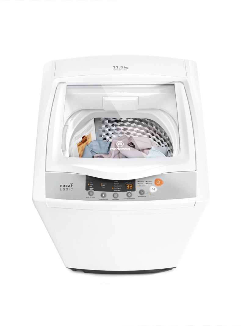 Lavadora Automática 11,5Kg Lavado Diferido Efficace 11,5 BZG-2