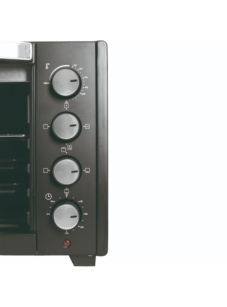 Horno Eléctrico Somela 42 Litros Black Oven-2