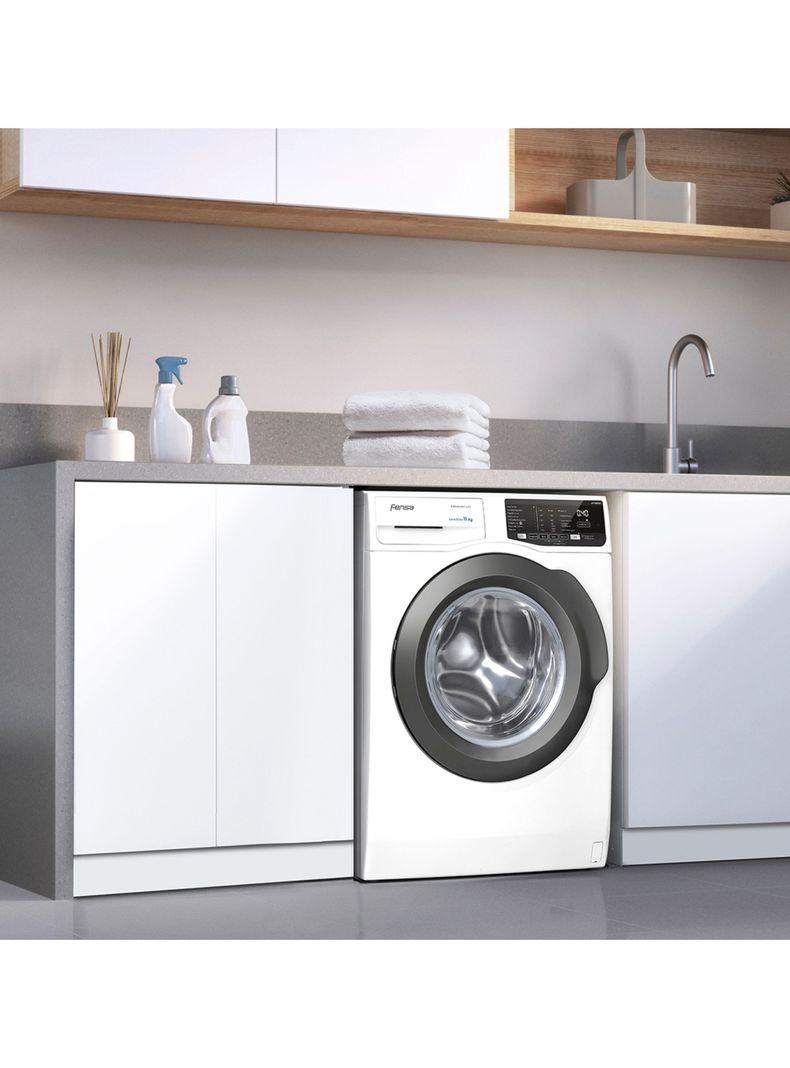 Lavadora Automática 11Kg Carga Frontal Inverter Vapor 11W-2