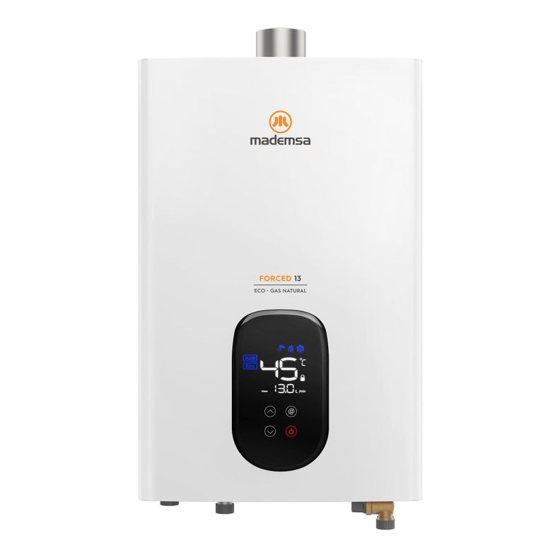 Calefont Electrico Ionizado 13 Lts Gas Natural Forced Eco GN