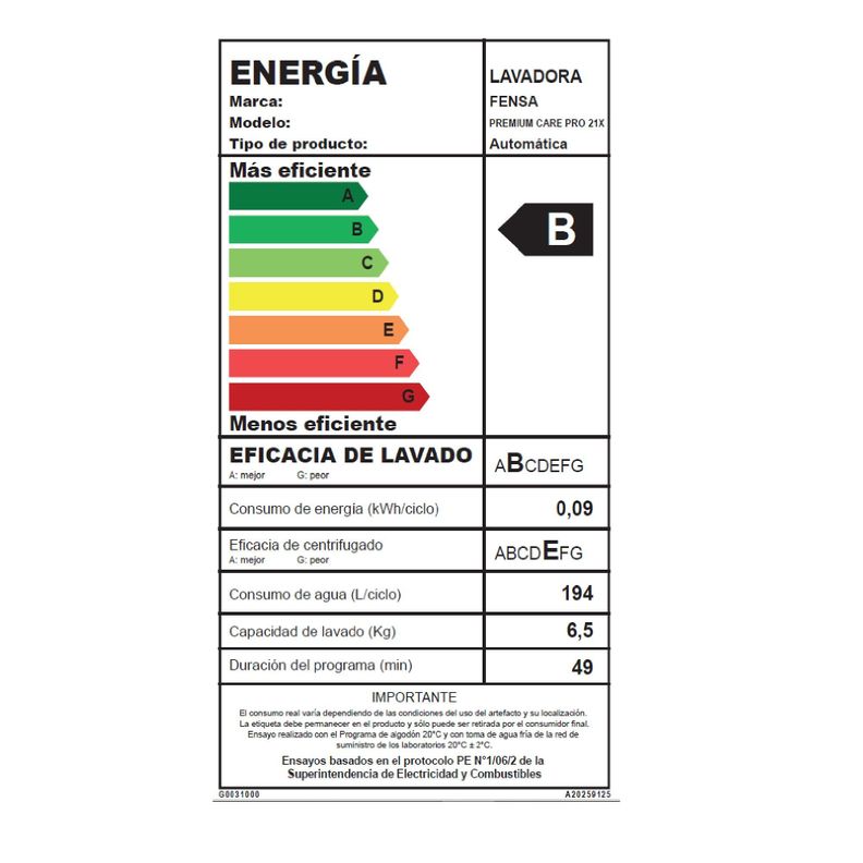 Lavadora Automática 21Kg Carga Superior Premium Care Pro21X-6