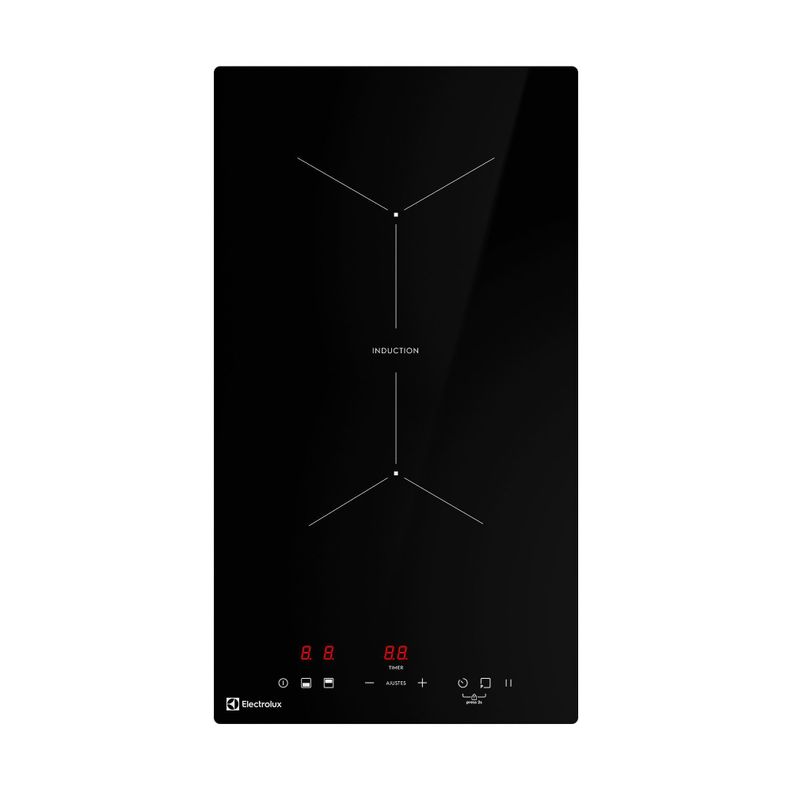 Encimera Induccion 2 Platos Electrica Efficient IE2TP Negro