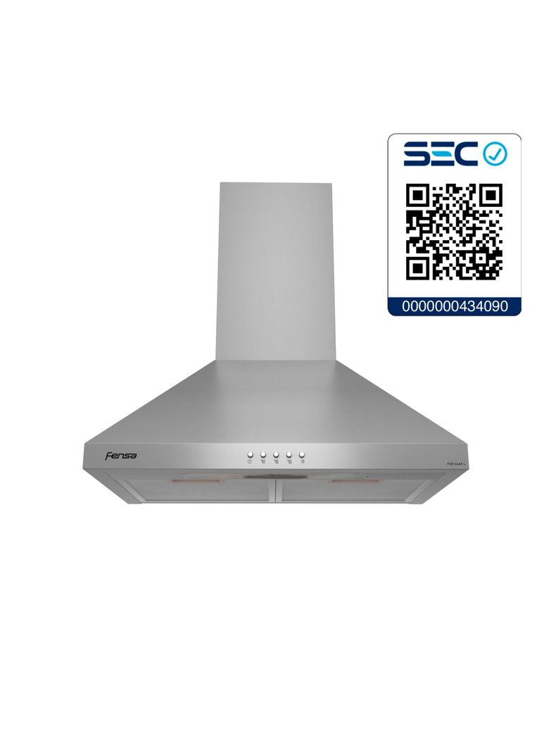Campana de Cocina Extractora Fensa Pared 60cm FXD 6465 -6