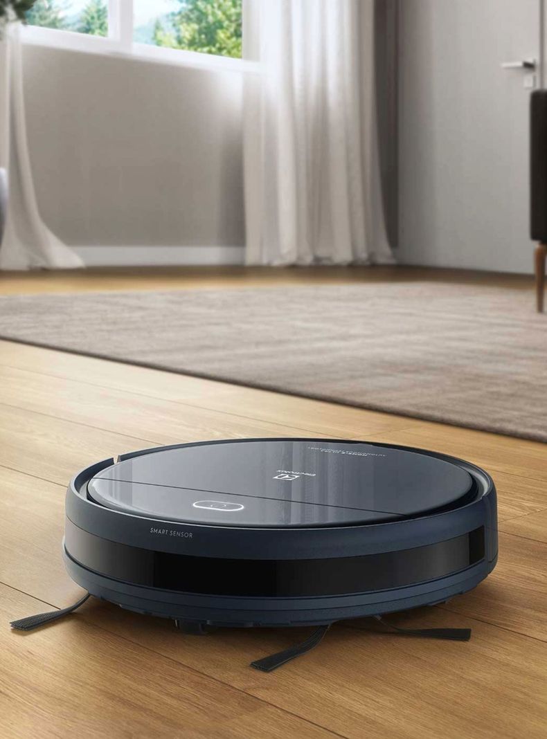 Aspiradora Robot Electrolux ERB40 4 en 1: aspira, barre y trapea. Con carga inteligente y filtro HEP-2