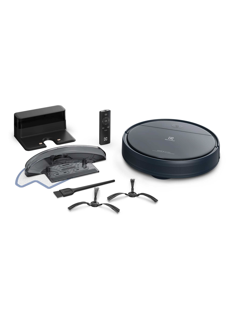 Aspiradora Robot Electrolux ERB40 4 en 1: aspira, barre y trapea. Con carga inteligente y filtro HEP-3