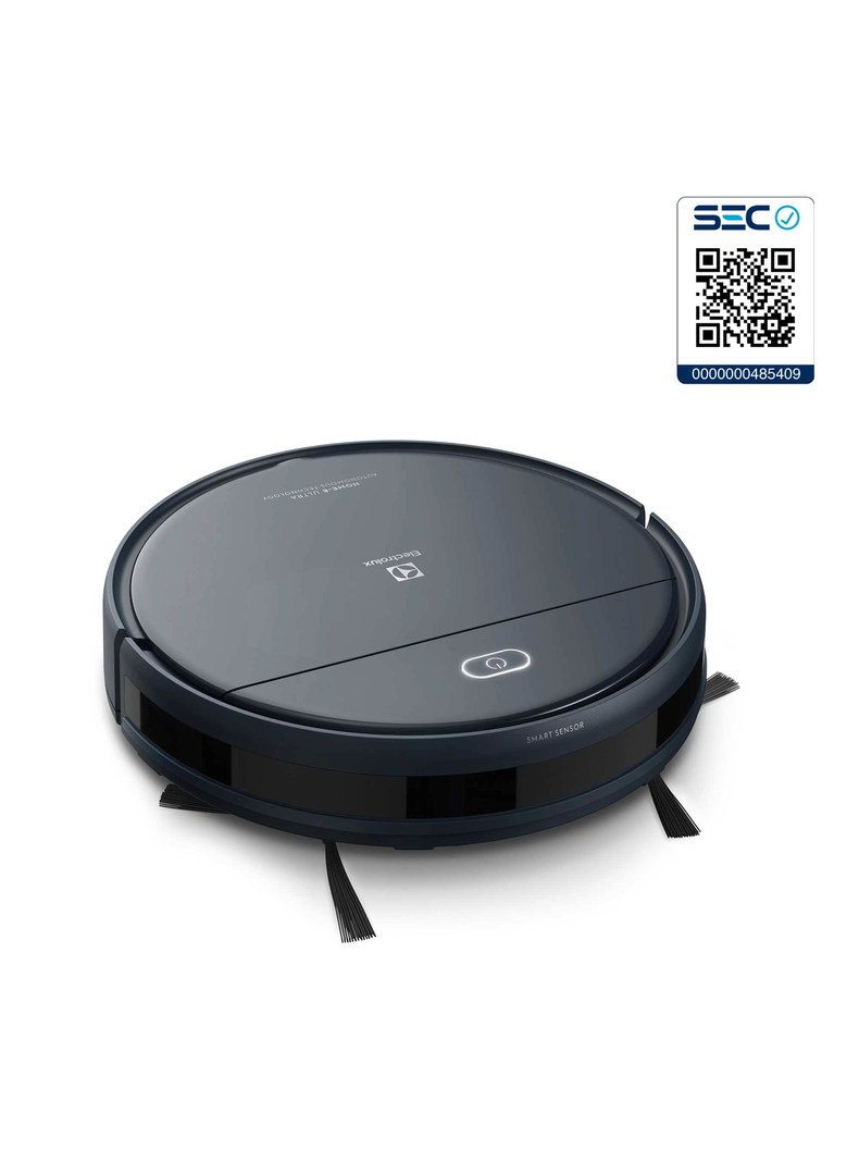 Aspiradora Robot Electrolux ERB40 4 en 1: aspira, barre y trapea. Con carga inteligente y filtro HEP-6