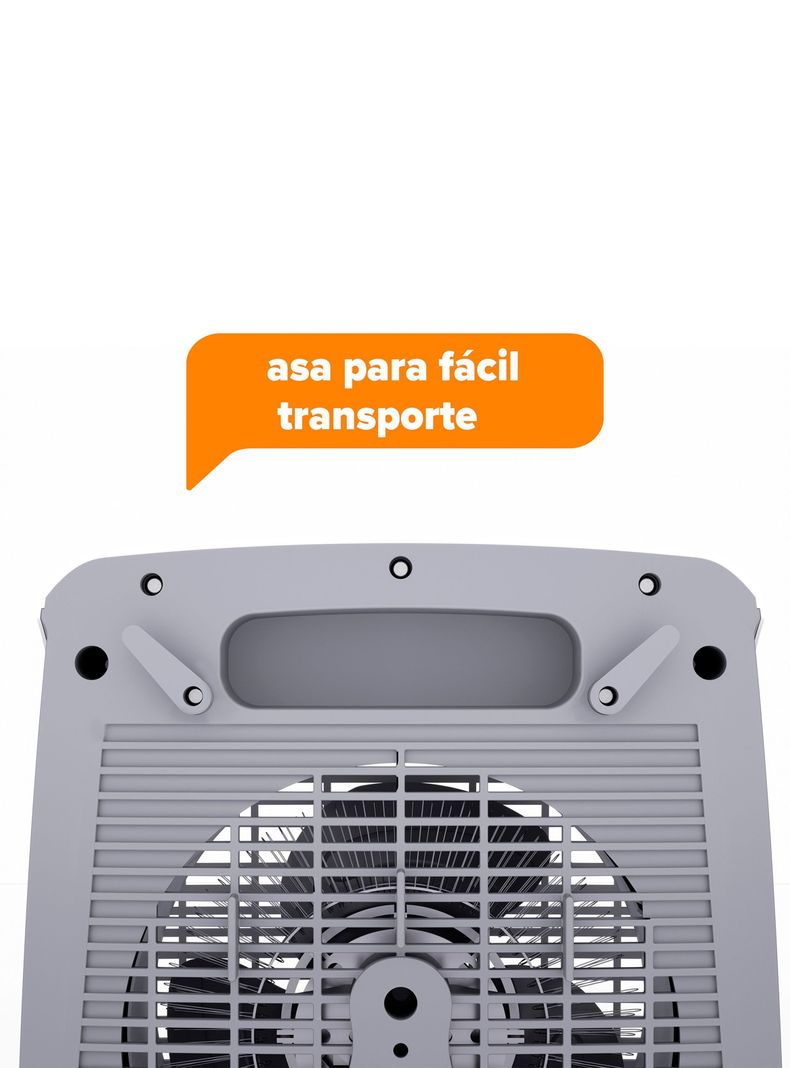 Termoventilador Mademsa 2000W Velocidades Termostato TV1000-4