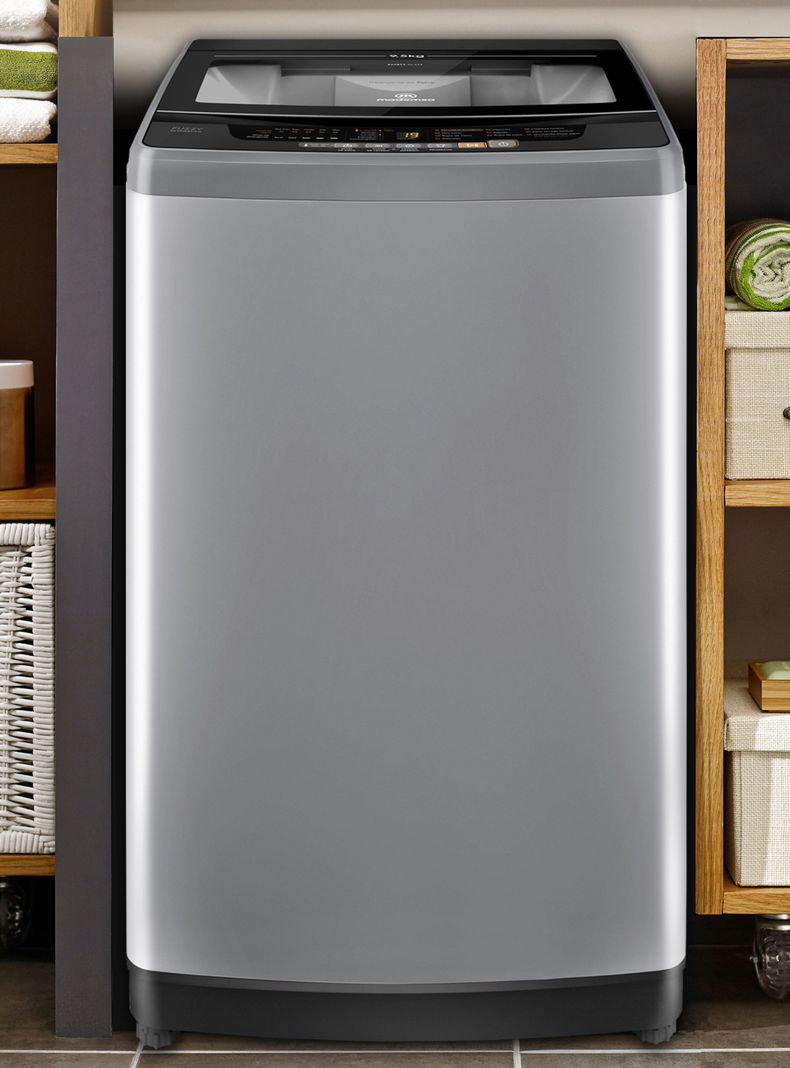 Lavadora Automática 9,5Kg Fuzzy Automático 9,5 SZG Gris-2