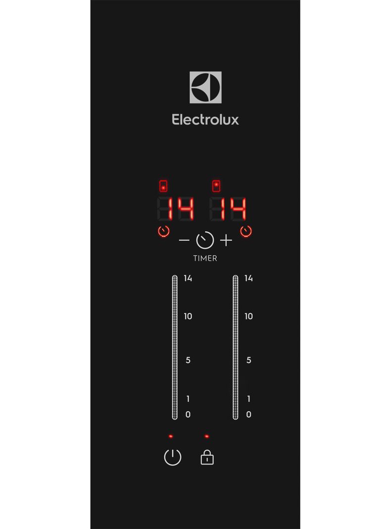 Encimera Eléctrica 2 Platos Vitrocerámica Panel Touch VE3ST-5
