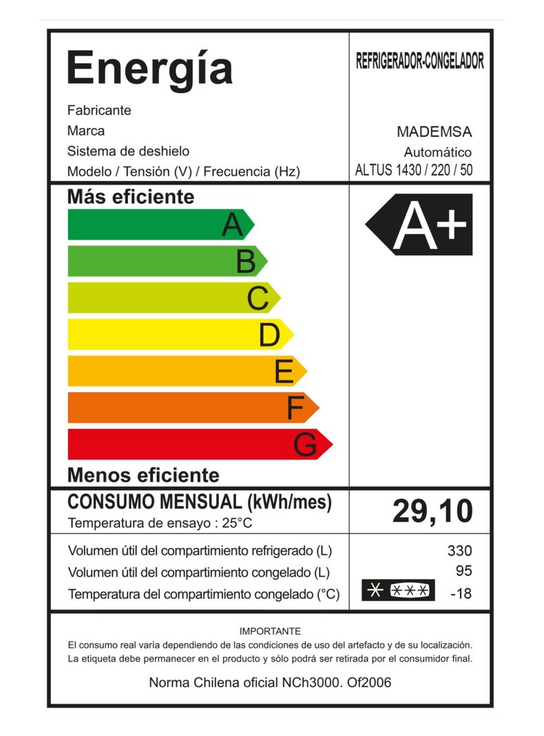 Refrigerador Altus 1430W 425L No Frost Multiflow-5
