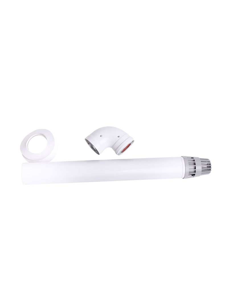Kit Ductos Evacuacion Calefont Universal Tiro Balanceado 13/16 Lt 100ext/60int mm