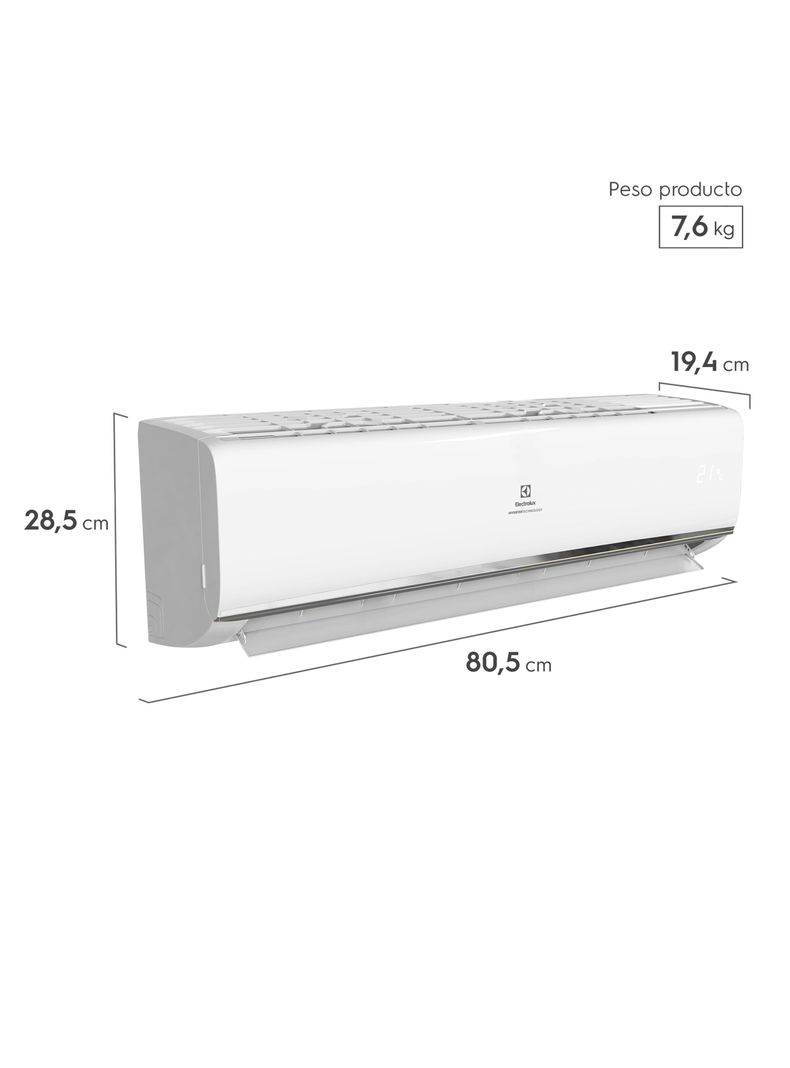 Aire Acondicionado Efficient Inverter 9000 BTU-1