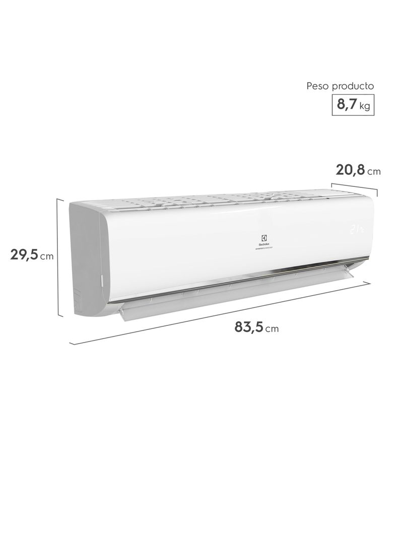 Aire Acondicionado Efficient Inverter 12000 BTU -1