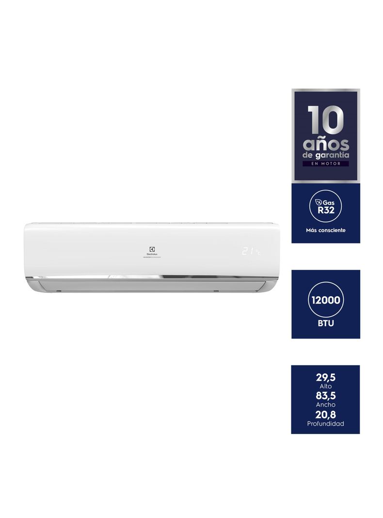 Aire Acondicionado Efficient Inverter 12000 BTU -4