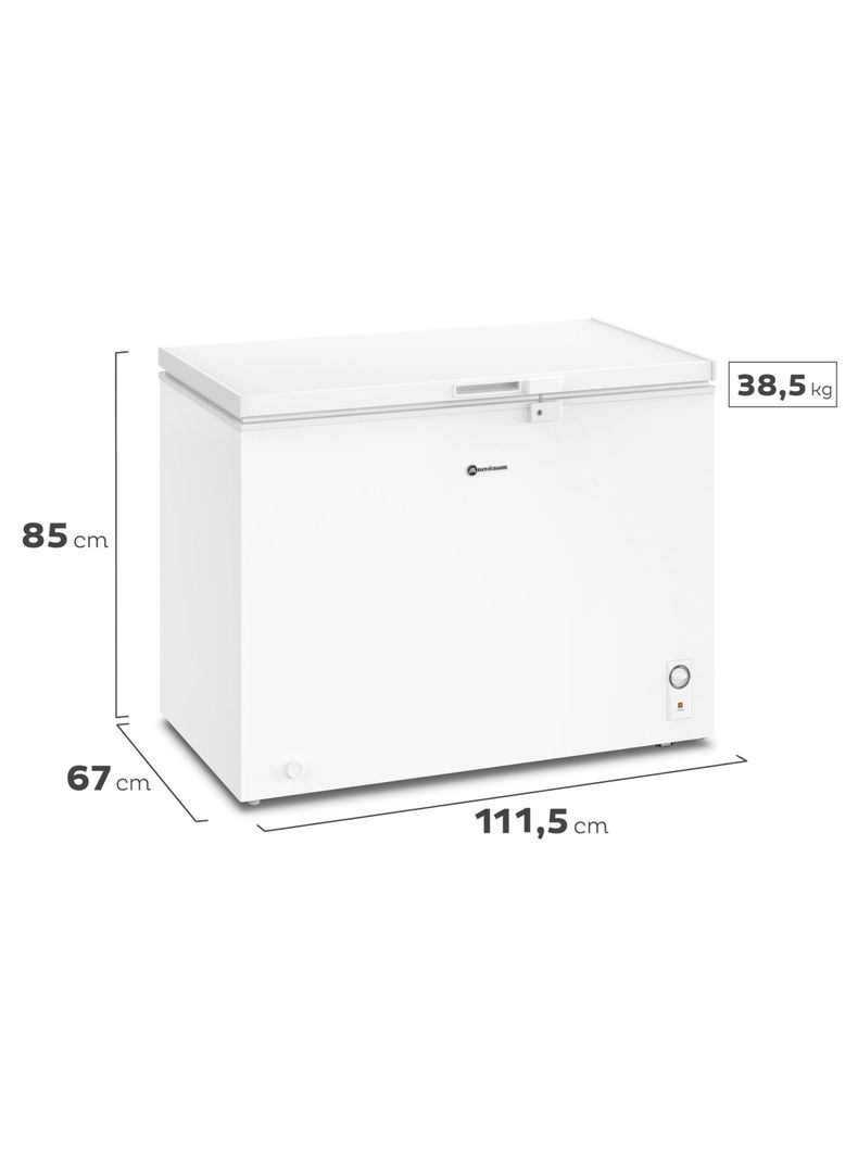 Congelador Freezer Horizontal 290L Frío Directo M300D-1