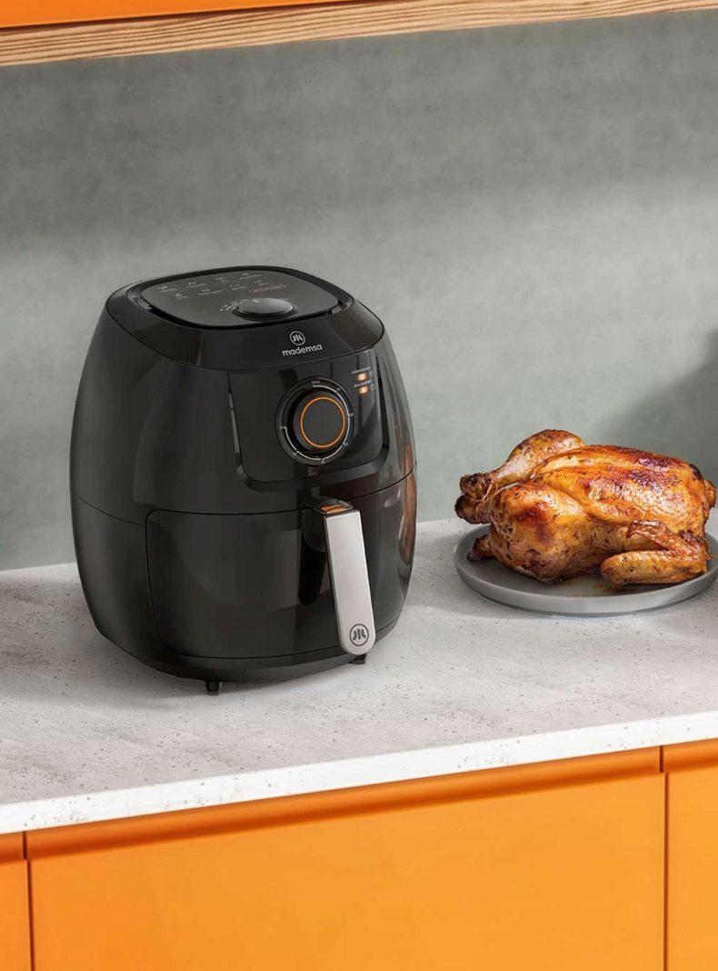 Freidora de Aire Mademsa 5L con Temporizador 1700W MAF50-3