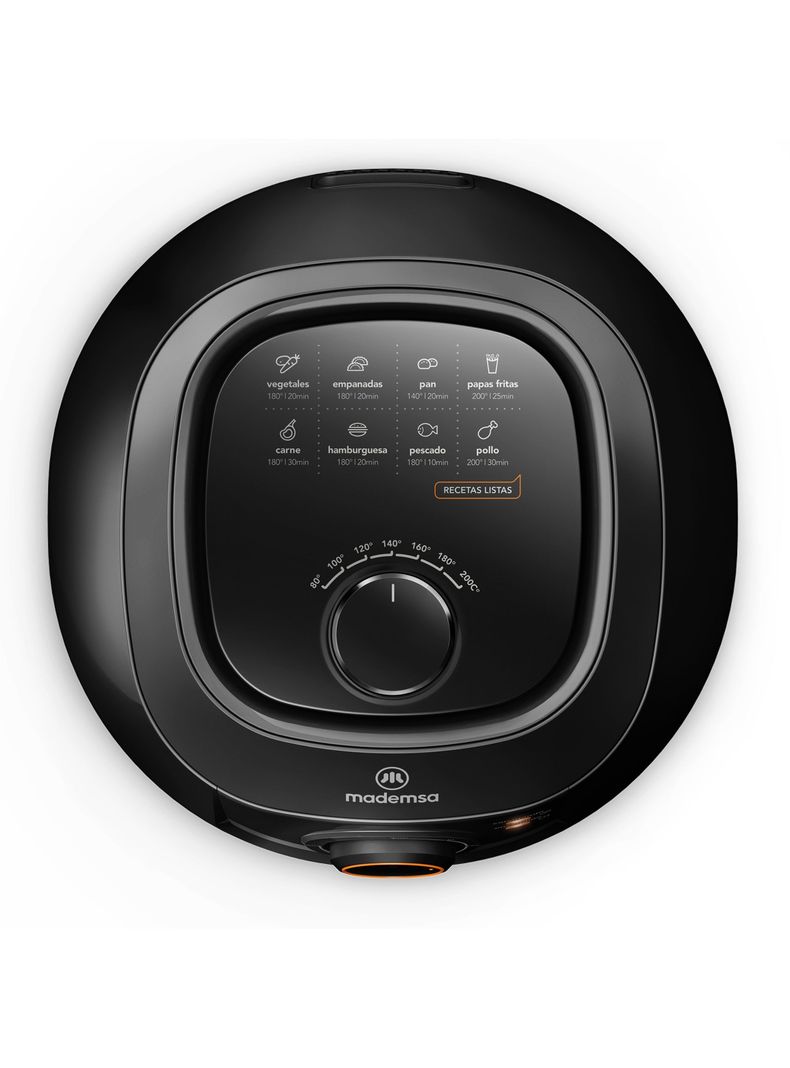 Freidora de Aire Mademsa 5L con Temporizador 1700W MAF50-4