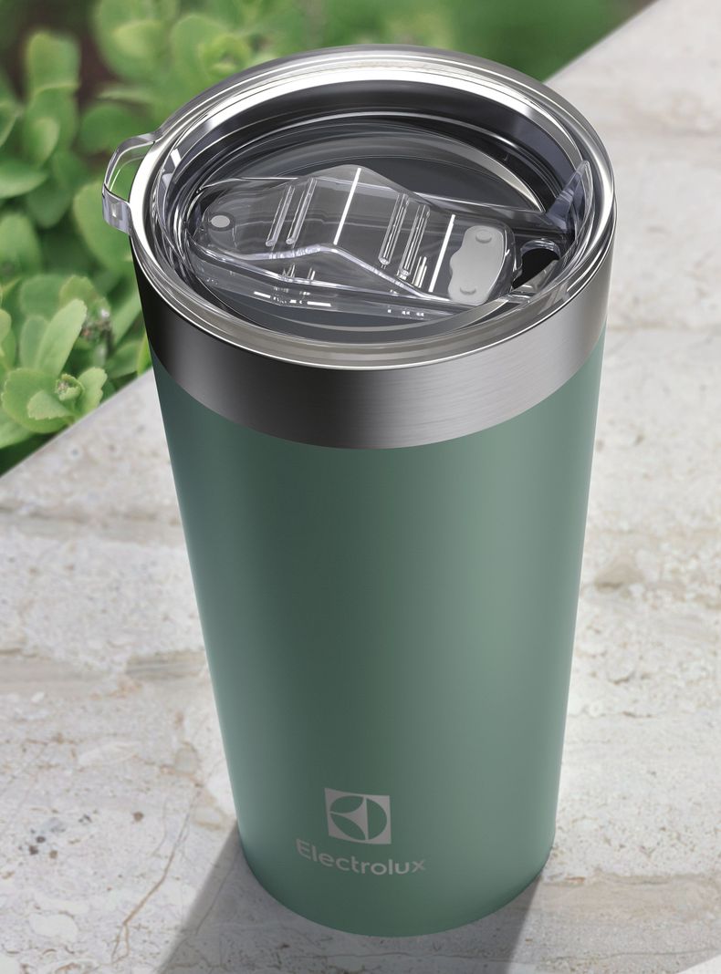 Vaso Térmico Mug Electrolux 560 ml con Tapa Sense Verde-5