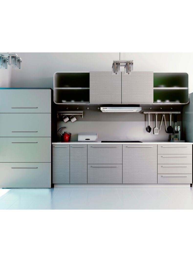 Campana de Cocina Extractora 60cm Retráctil FX 6270 Inox-2