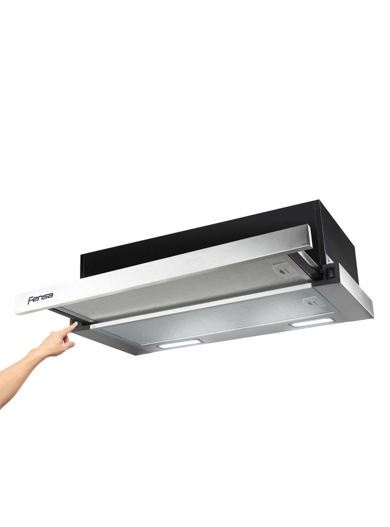 Campana de Cocina Extractora 60cm Retráctil FX 6270 Inox-4