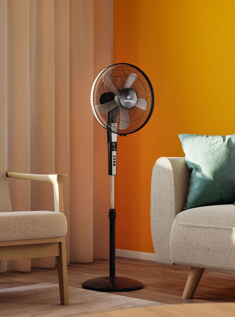Ventilador 2 en 1 Mademsa Pedestal y Sobremesa SFM21-5