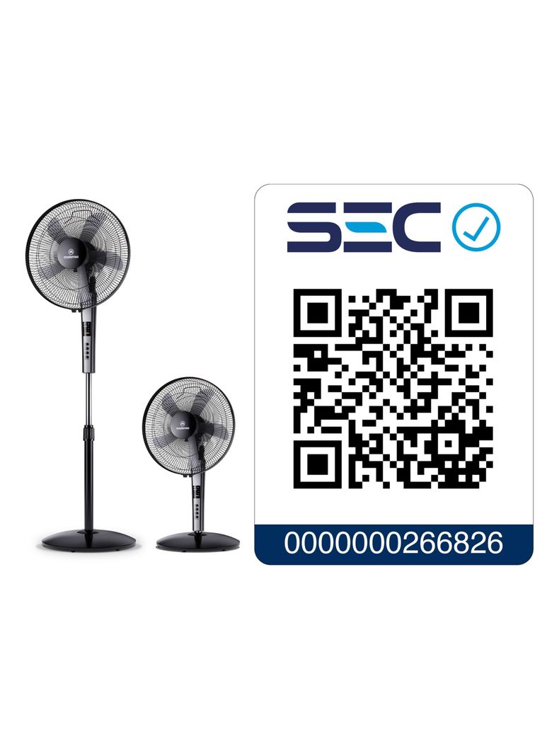 Ventilador 2 en 1 Mademsa Pedestal y Sobremesa SFM21-7