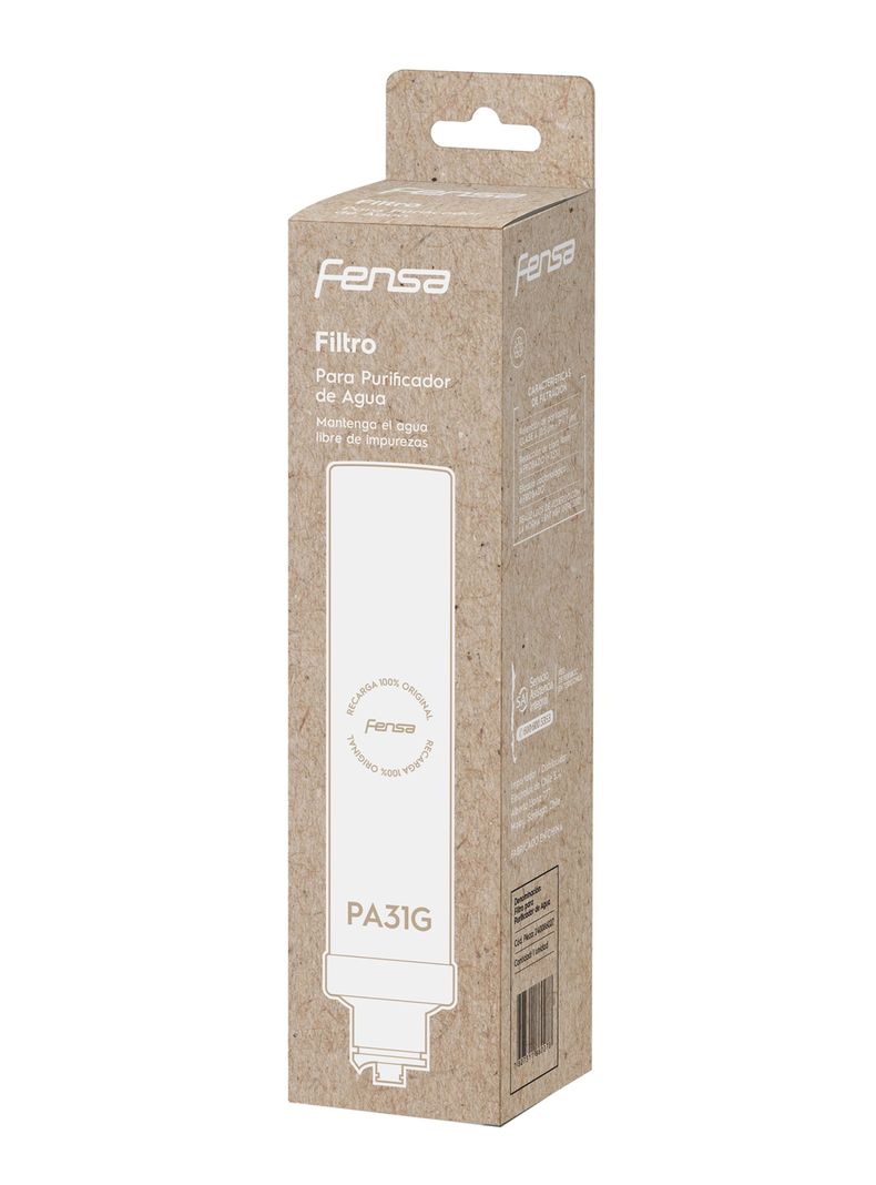 Repuesto Filtro de Agua Fensa Acqua Clean Purificador Agua PA31G/PAUFCB30-4